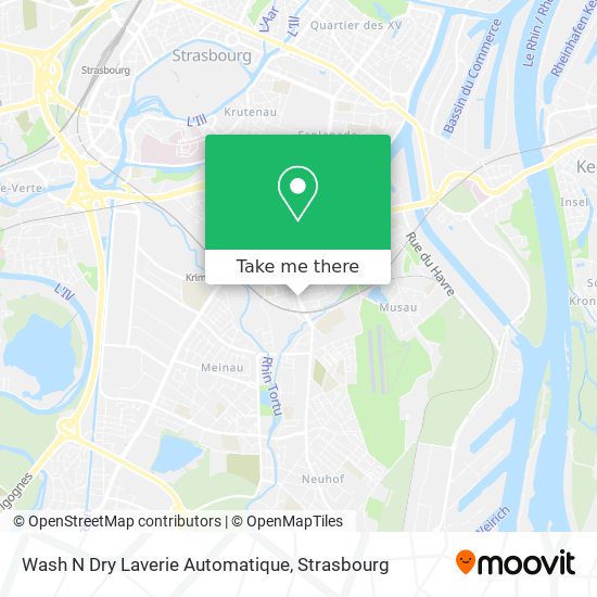 Wash N Dry Laverie Automatique map