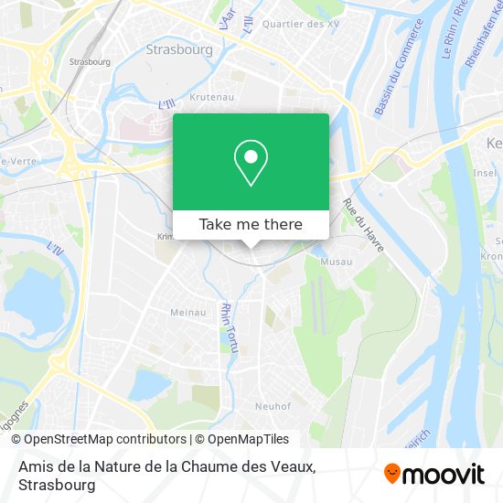 Amis de la Nature de la Chaume des Veaux map