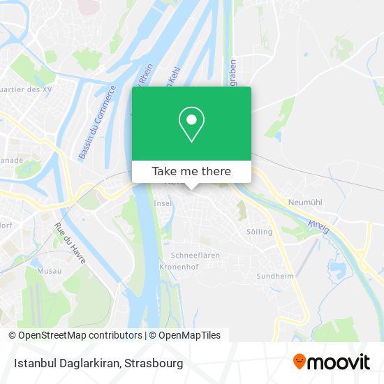Istanbul Daglarkiran map