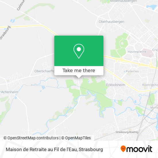 Maison de Retraite au Fil de l'Eau map