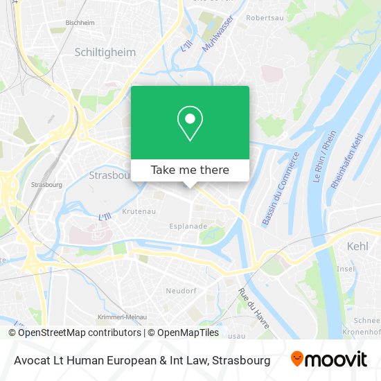 Avocat Lt Human European & Int Law map
