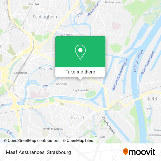 Maaf Assurances map