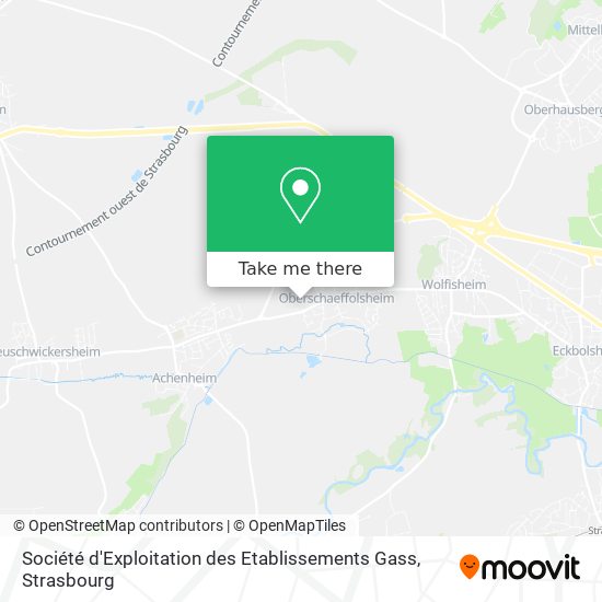 Mapa Société d'Exploitation des Etablissements Gass