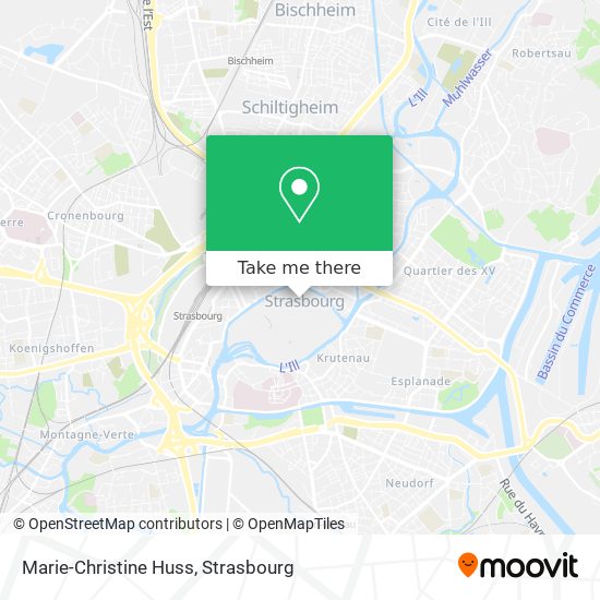 Marie-Christine Huss map