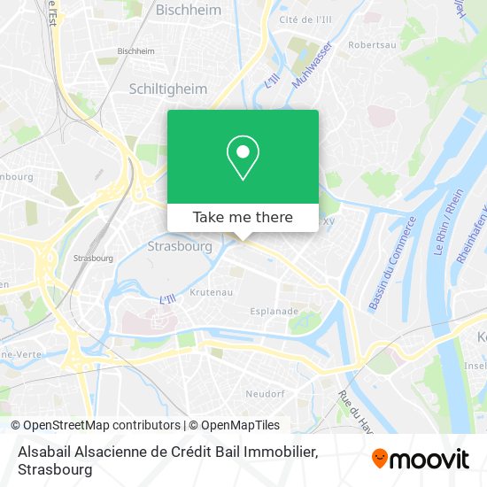 Alsabail Alsacienne de Crédit Bail Immobilier map