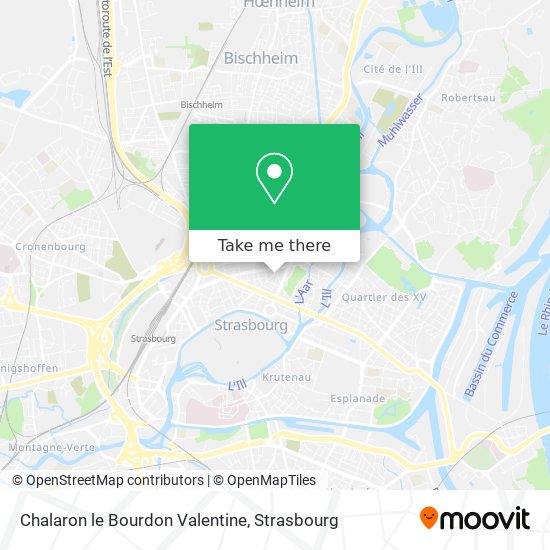 Chalaron le Bourdon Valentine map