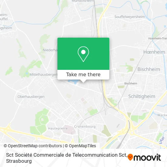 Sct Société Commerciale de Telecommunication Sct map