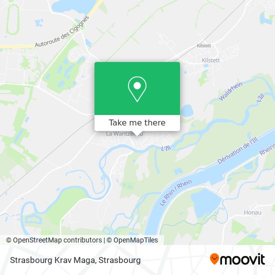 Strasbourg Krav Maga map