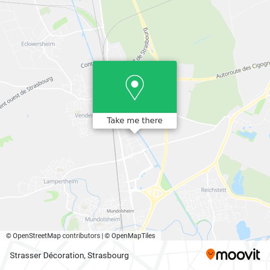 Strasser Décoration map