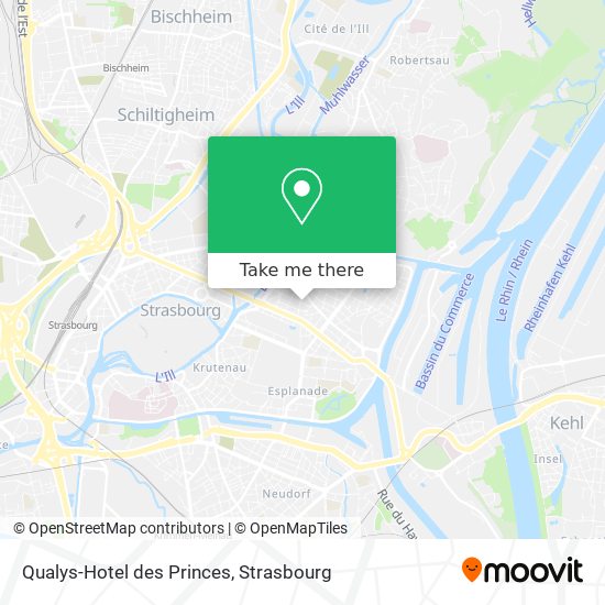 Mapa Qualys-Hotel des Princes