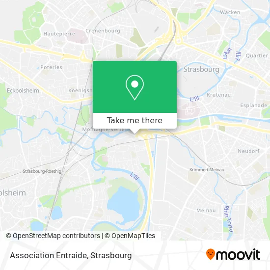 Association Entraide map