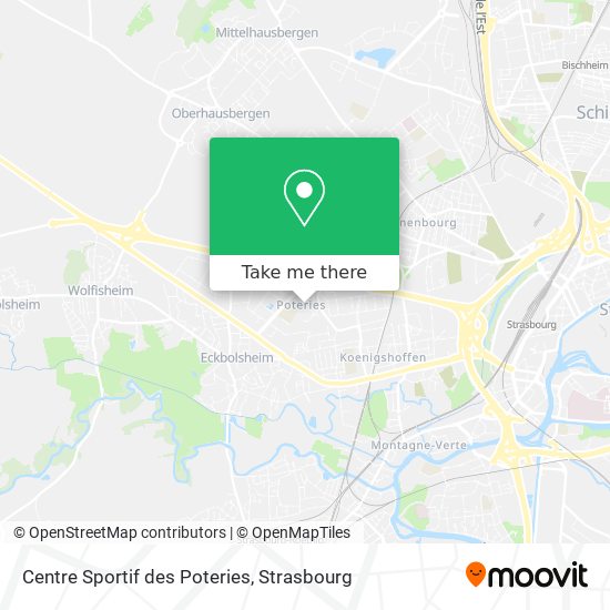 Centre Sportif des Poteries map