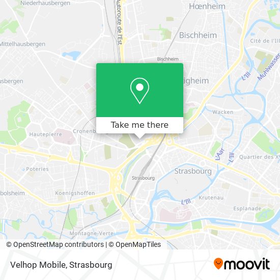 Mapa Velhop Mobile