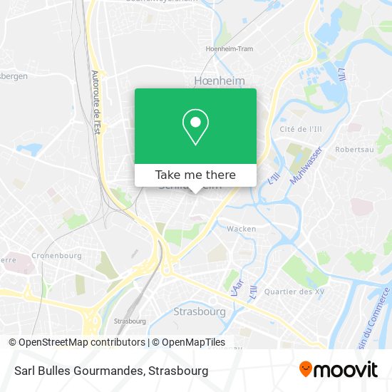 Sarl Bulles Gourmandes map