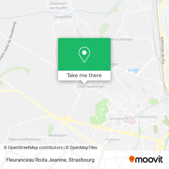 Fleuranceau Roda Jeanine map