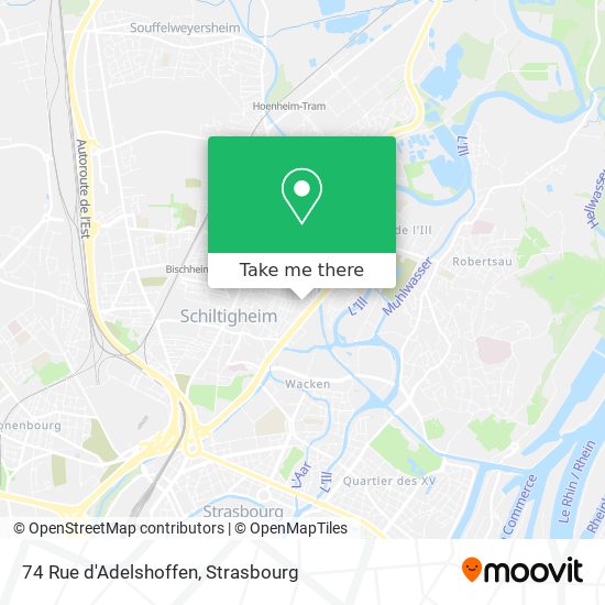 74 Rue d'Adelshoffen map