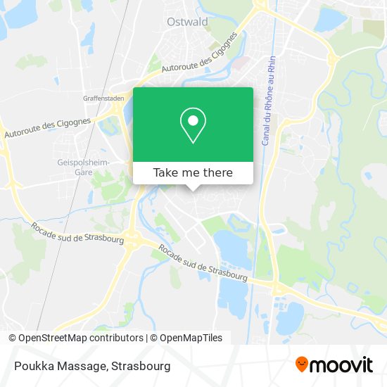 Poukka Massage map