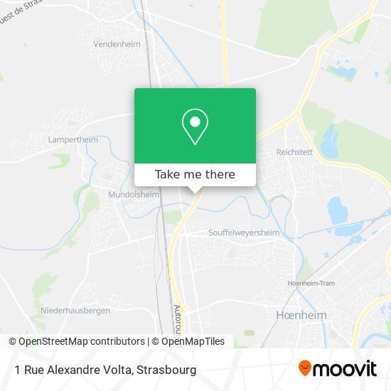 1 Rue Alexandre Volta map