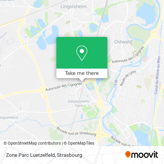 Zone Parc Luetzelfeld map