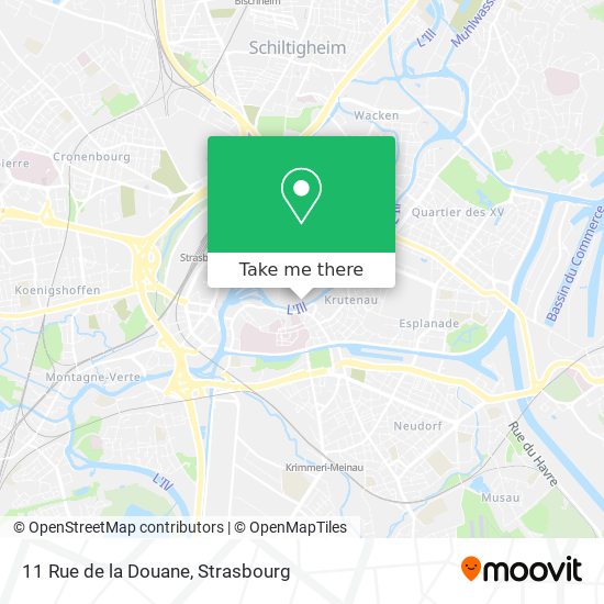11 Rue de la Douane map