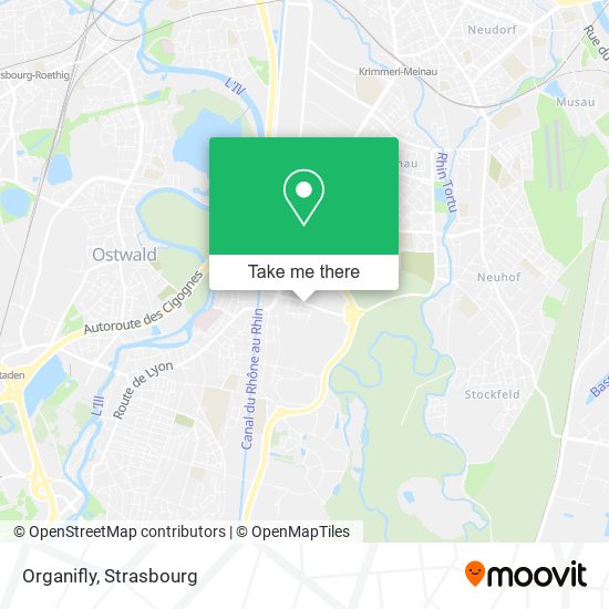 Organifly map