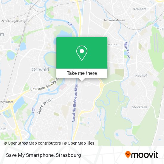 Save My Smartphone map