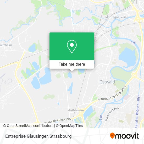 Entreprise Glausinger map