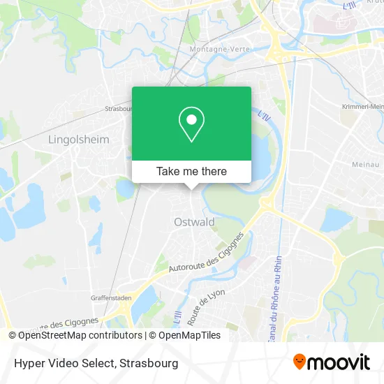 Hyper Video Select map