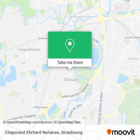 Chapoutot Ehrhard Notaires map