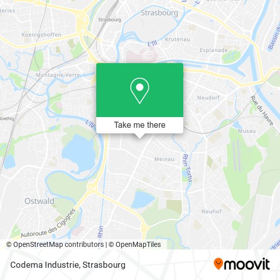 Codema Industrie map