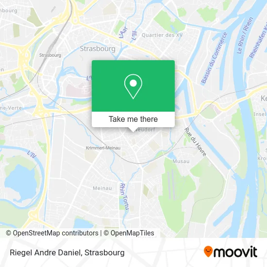 Riegel Andre Daniel map