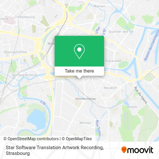 Star Software Translation Artwork Recording map