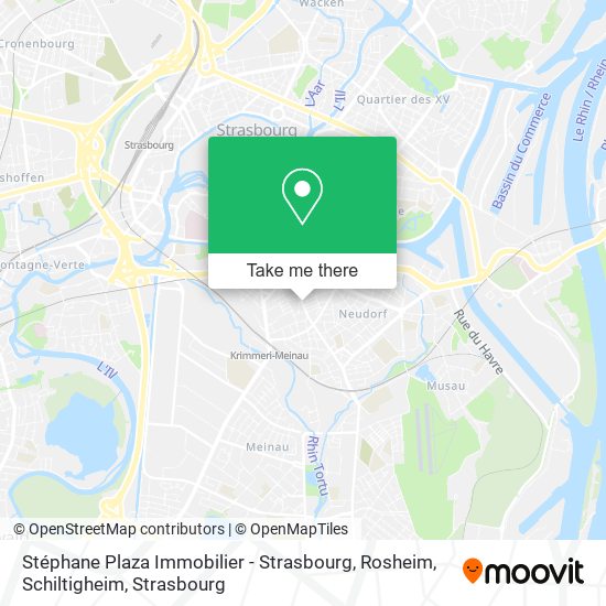 Stéphane Plaza Immobilier - Strasbourg, Rosheim, Schiltigheim map