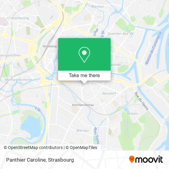 Panthier Caroline map