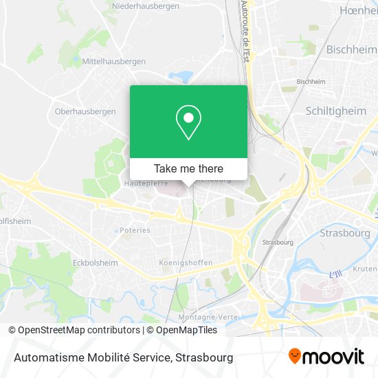 Automatisme Mobilité Service map