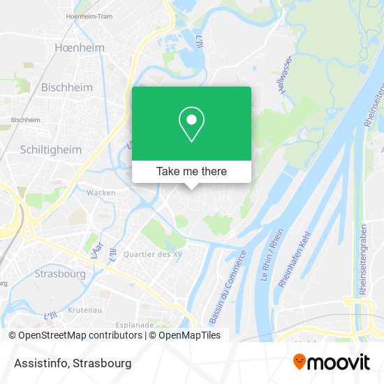 Assistinfo map