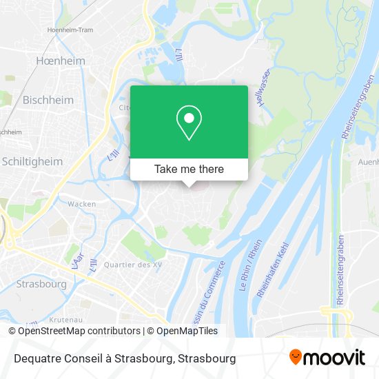 Mapa Dequatre Conseil à Strasbourg