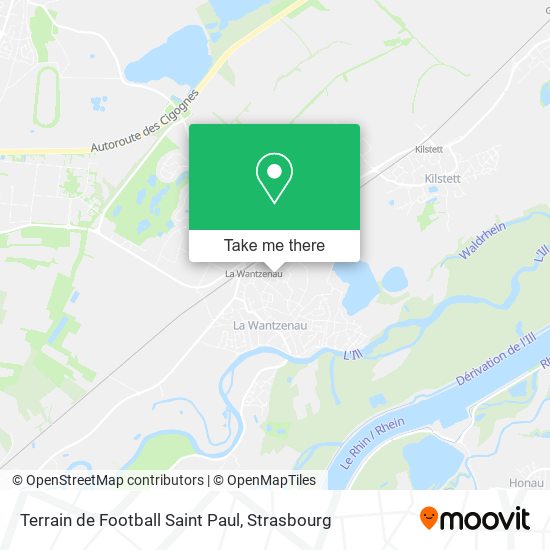 Terrain de Football Saint Paul map