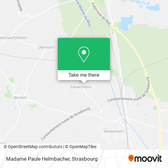 Madame Paule Helmbacher map