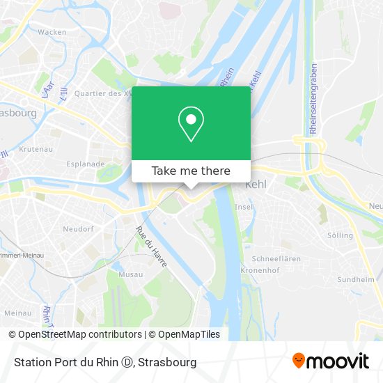 Station Port du Rhin Ⓓ map