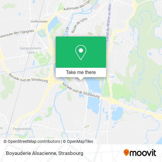 Boyauderie Alsacienne map