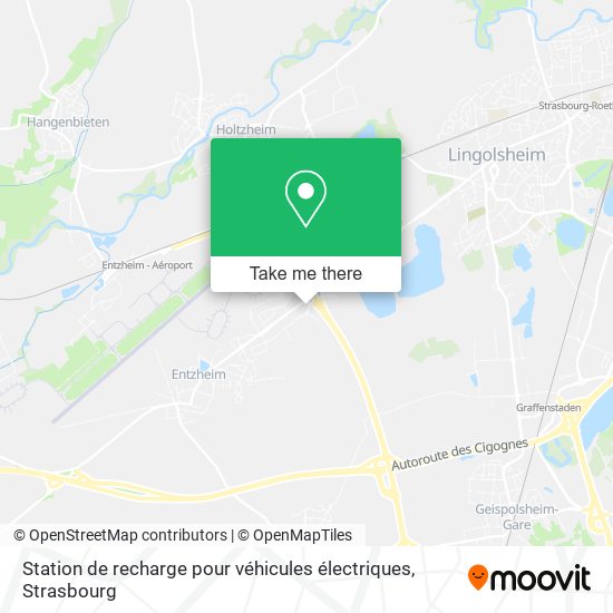 Station de recharge pour véhicules électriques map