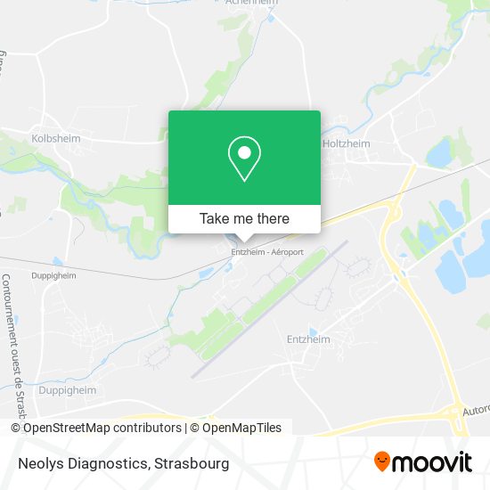 Neolys Diagnostics map