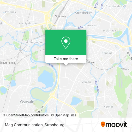 Mag Communication map