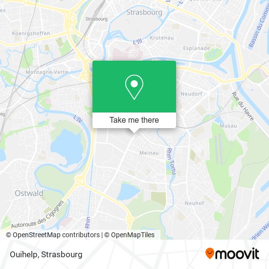 Ouihelp map