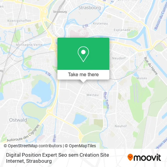 Digital Position Expert Seo sem Création Site Internet map