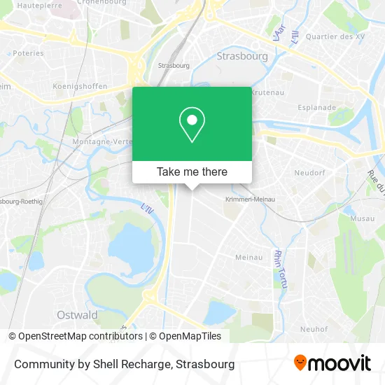 Community by Shell Recharge map