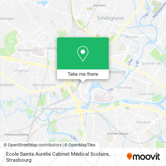 Ecole Sainte Aurélie Cabinet Médical Scolaire map