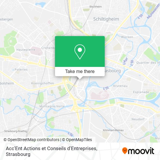 Acc'Ent Actions et Conseils d'Entreprises map