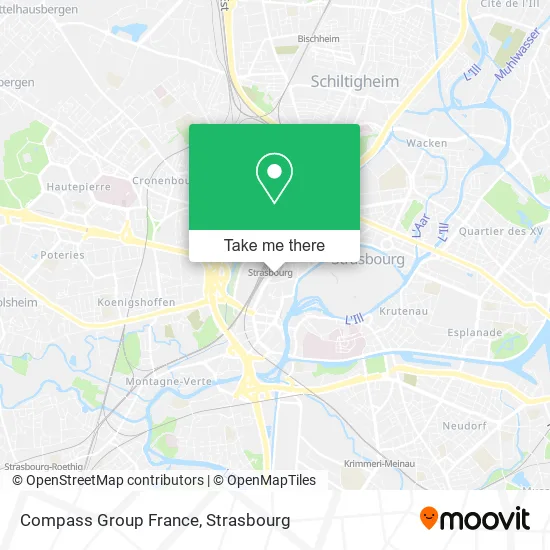 Compass Group France map